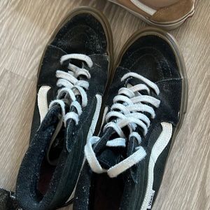 Vans high top skater shoes